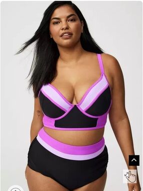 Torrid Longline Bikini Set
